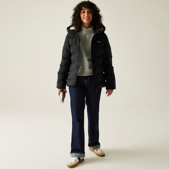 Veste thermique matelassée pour femme Altoro Noir