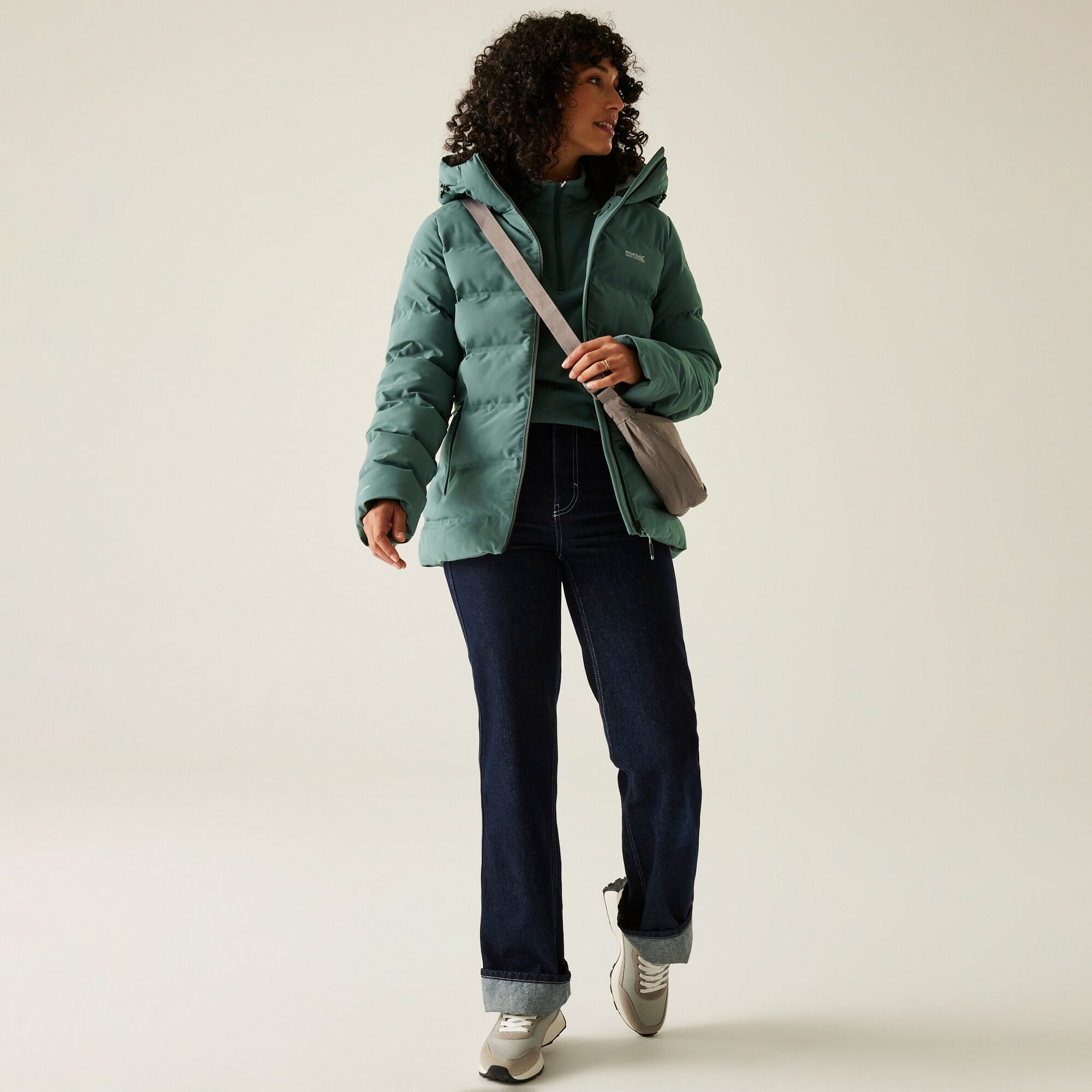 Regatta Kurtka damska zimowa ocieplana Altoro Zielony