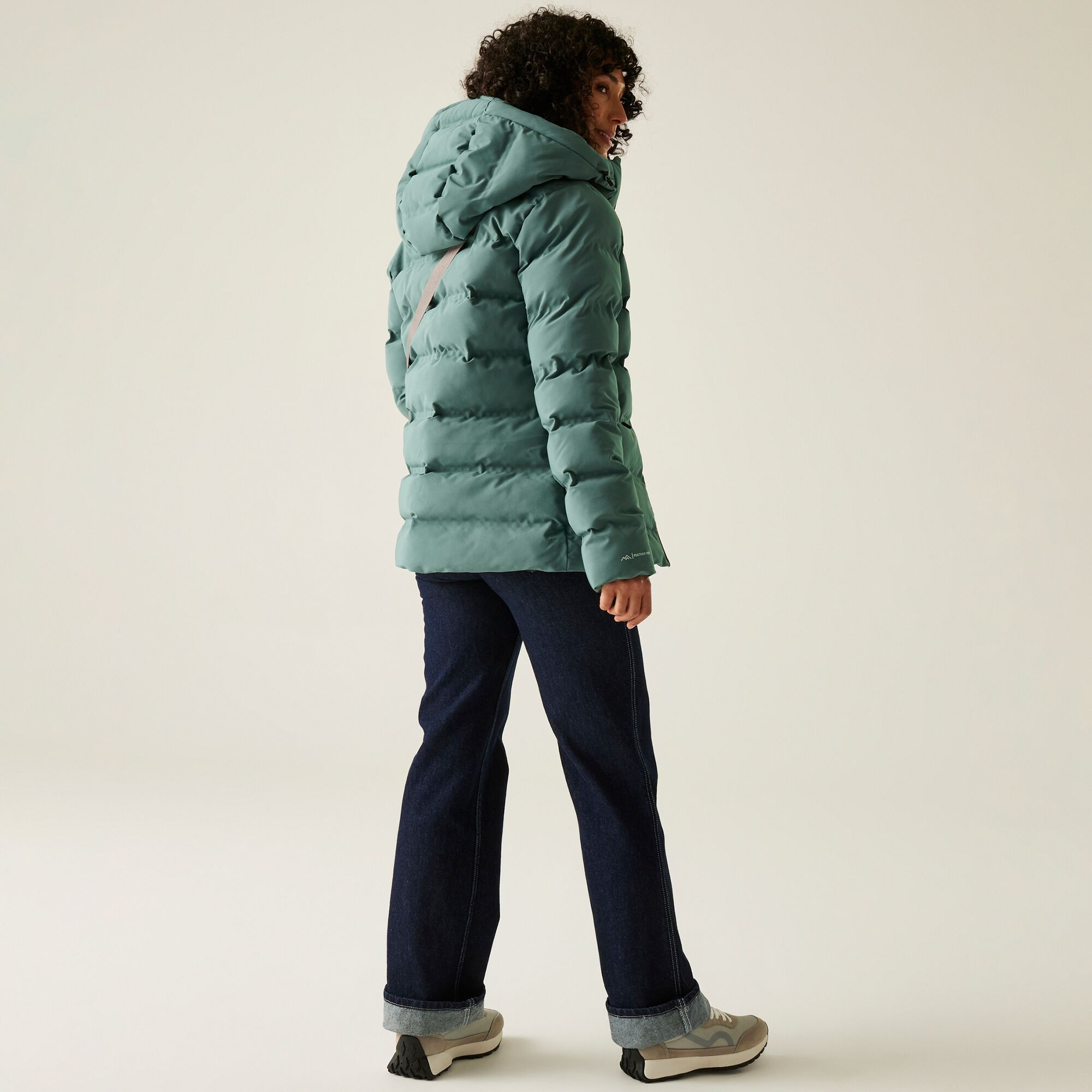 Kurtka damska zimowa ocieplana Altoro Zielony