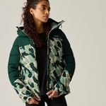 Deep Pine Brushstroke Camo Print