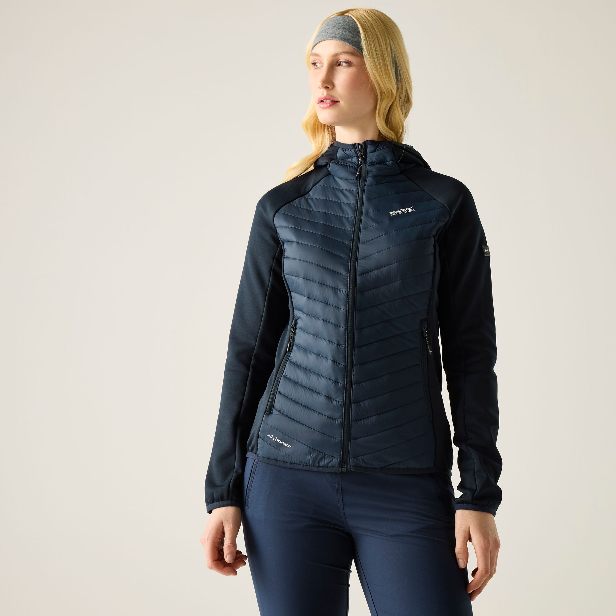 Regatta Andreson Hybrid Jacket Size: 22 Women's Blue