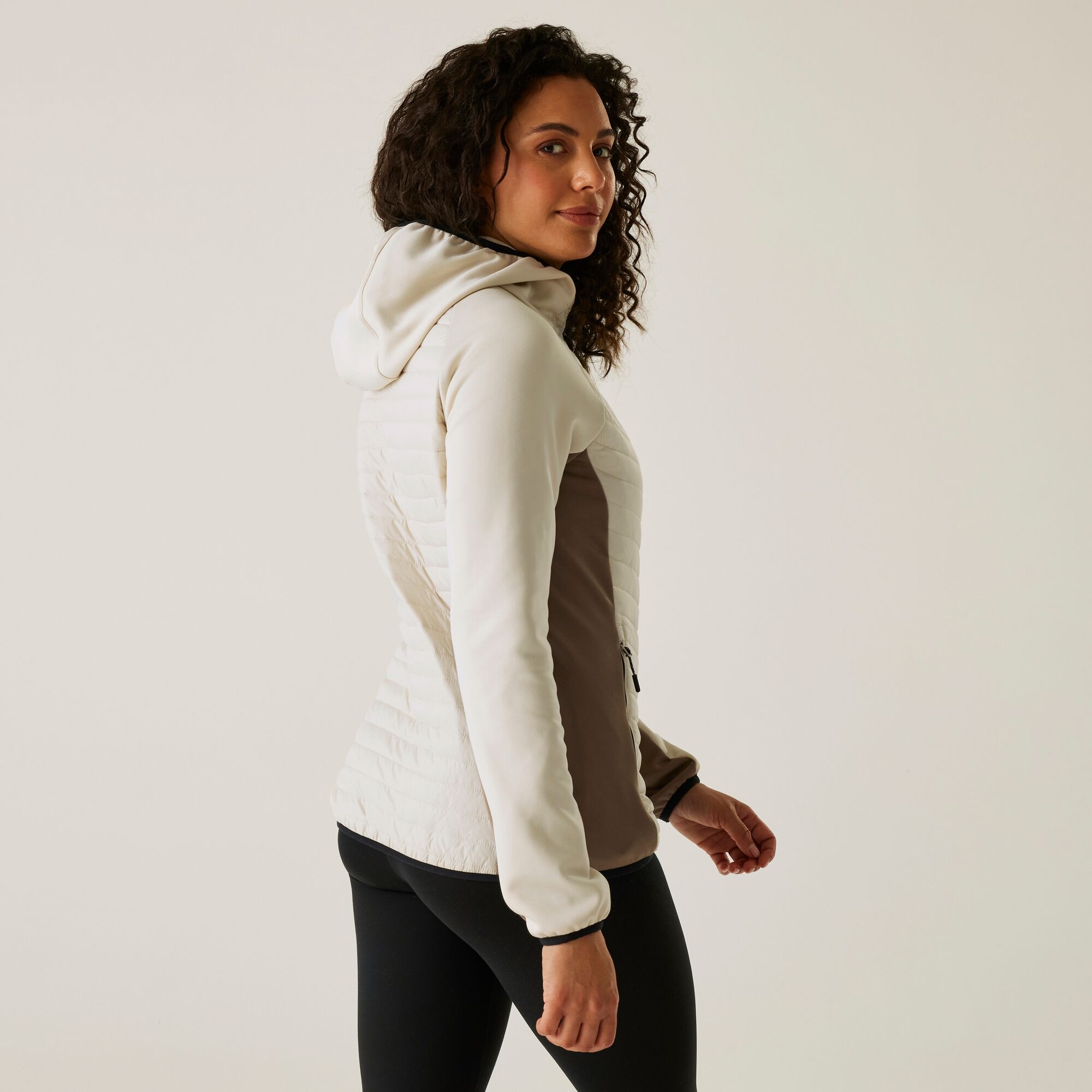 Kurtka damska hybrydowa Andreson Beżowy