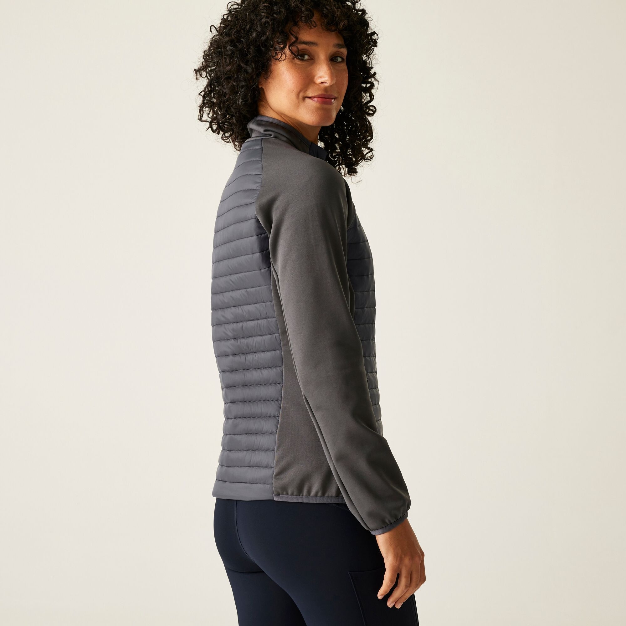 Regatta Kurtka damska hybrydowa Clumber Szary