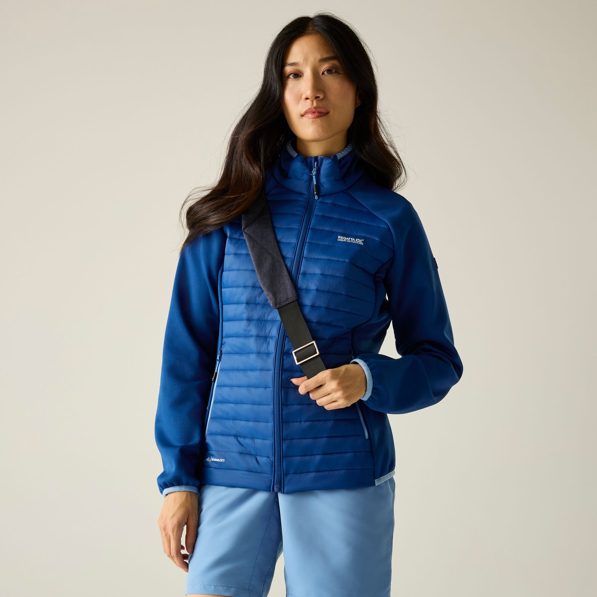 Regatta Women's Clumber Hybrid Jacket - Blue Size 12