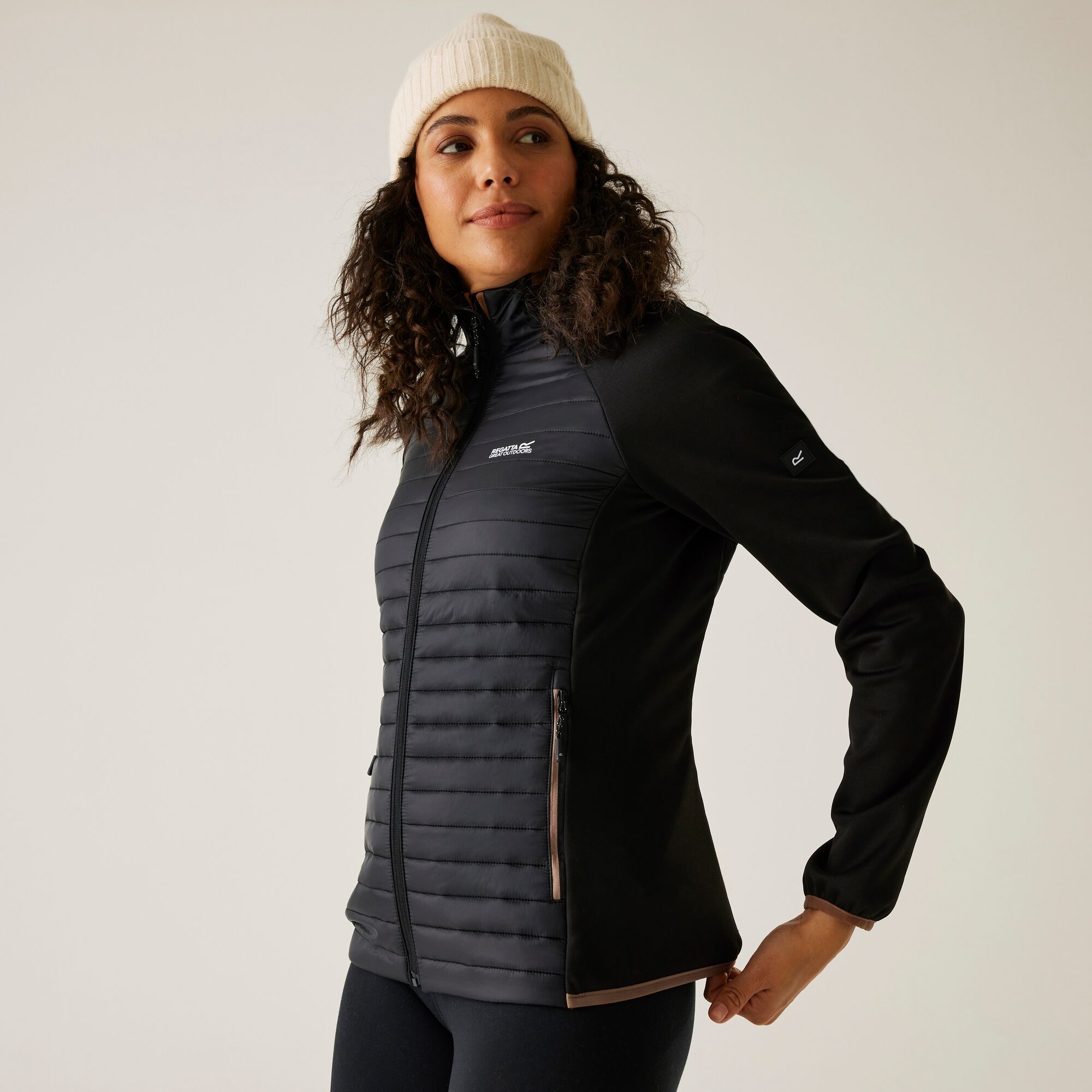 Regatta Kurtka damska hybrydowa Clumber Czarny