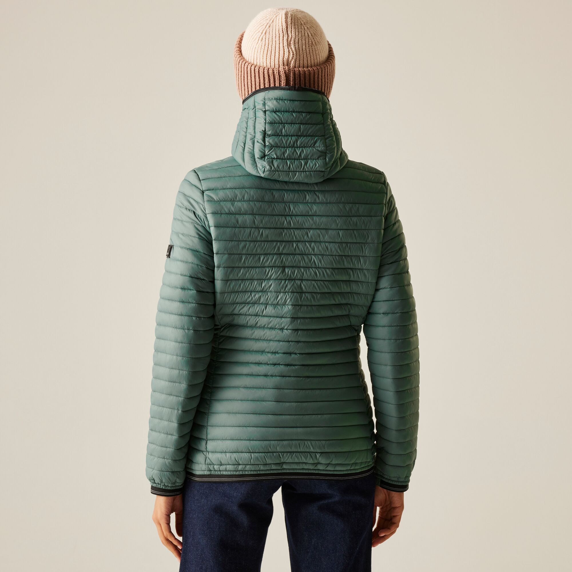 Regatta Kurtka damska przejściowa ocieplana Rigain Zielony