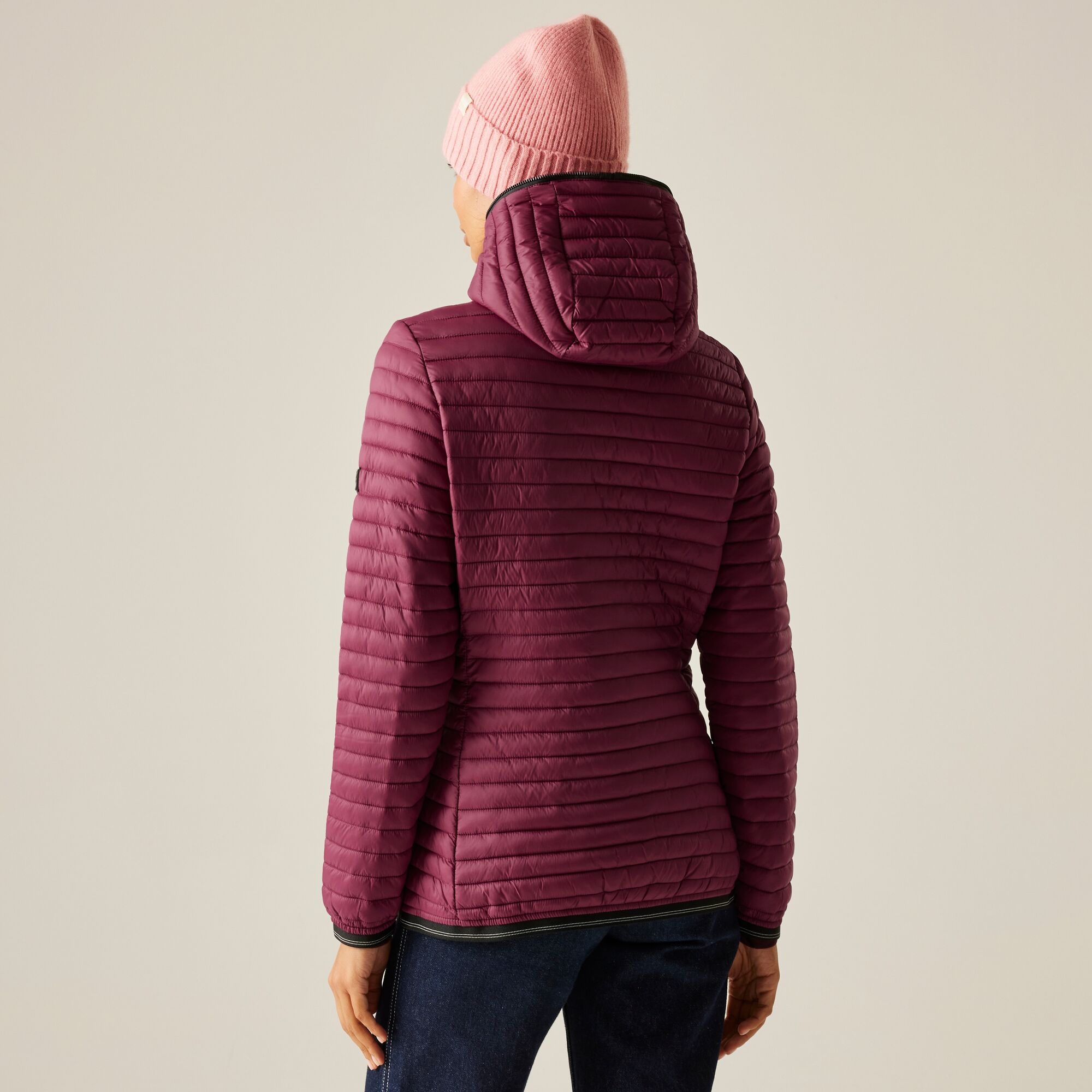 Regatta Kurtka damska przejściowa ocieplana Rigain Burgundowy