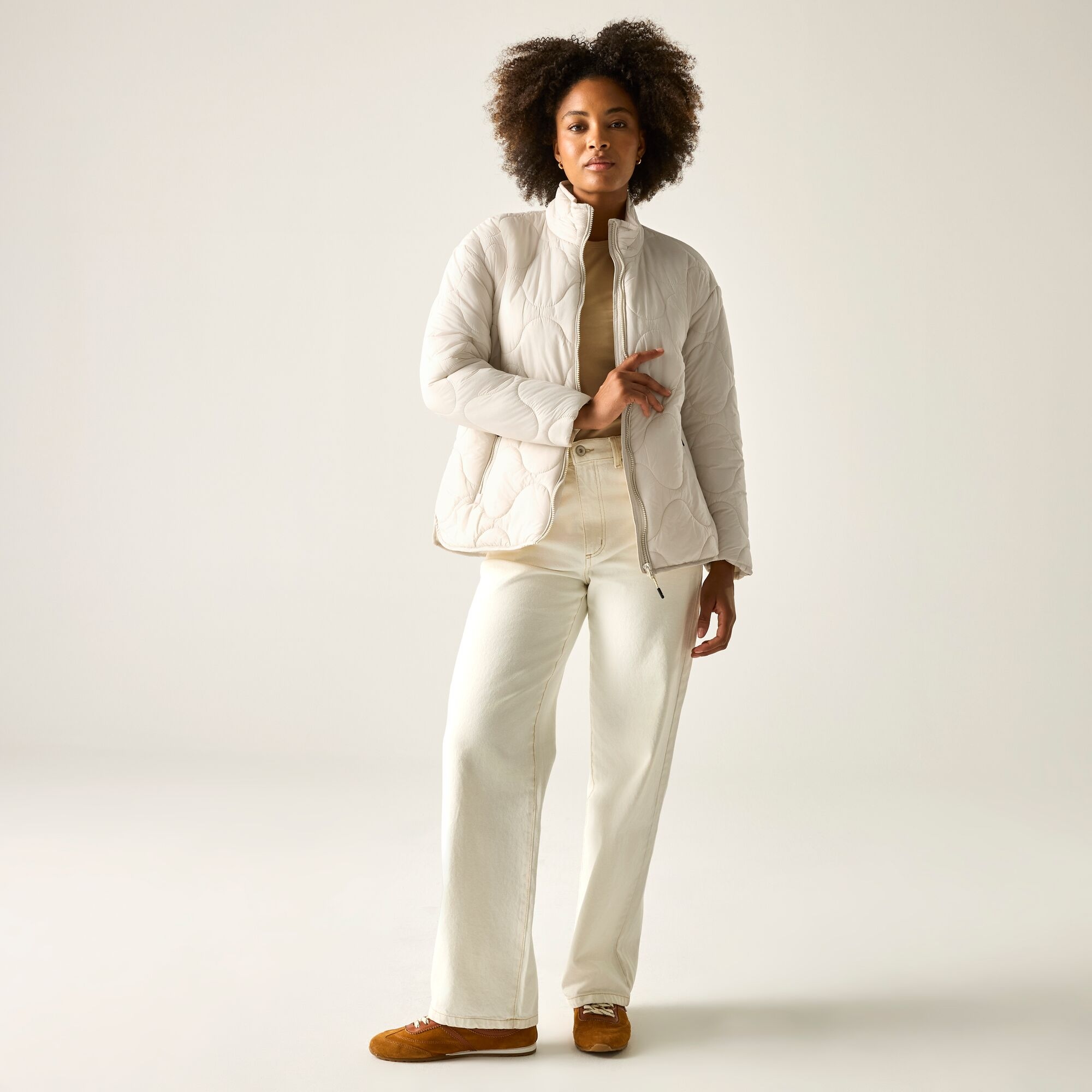 Regatta   Kurtka damska pikowana Carlotte Biały