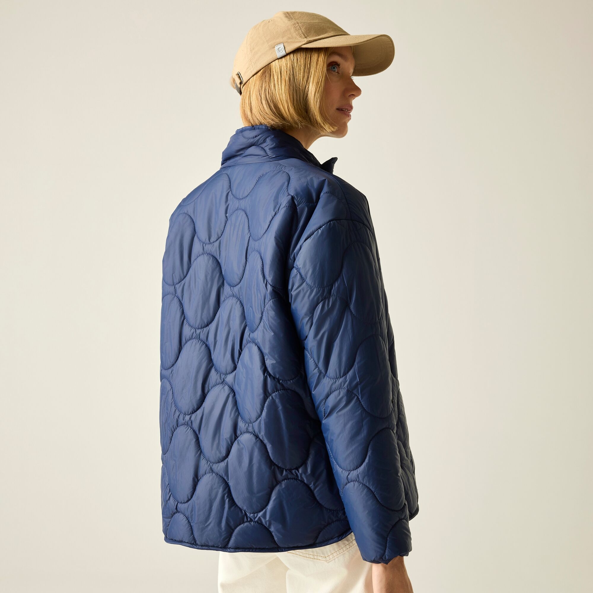 Regatta   Kurtka damska pikowana Carlotte Niebieski