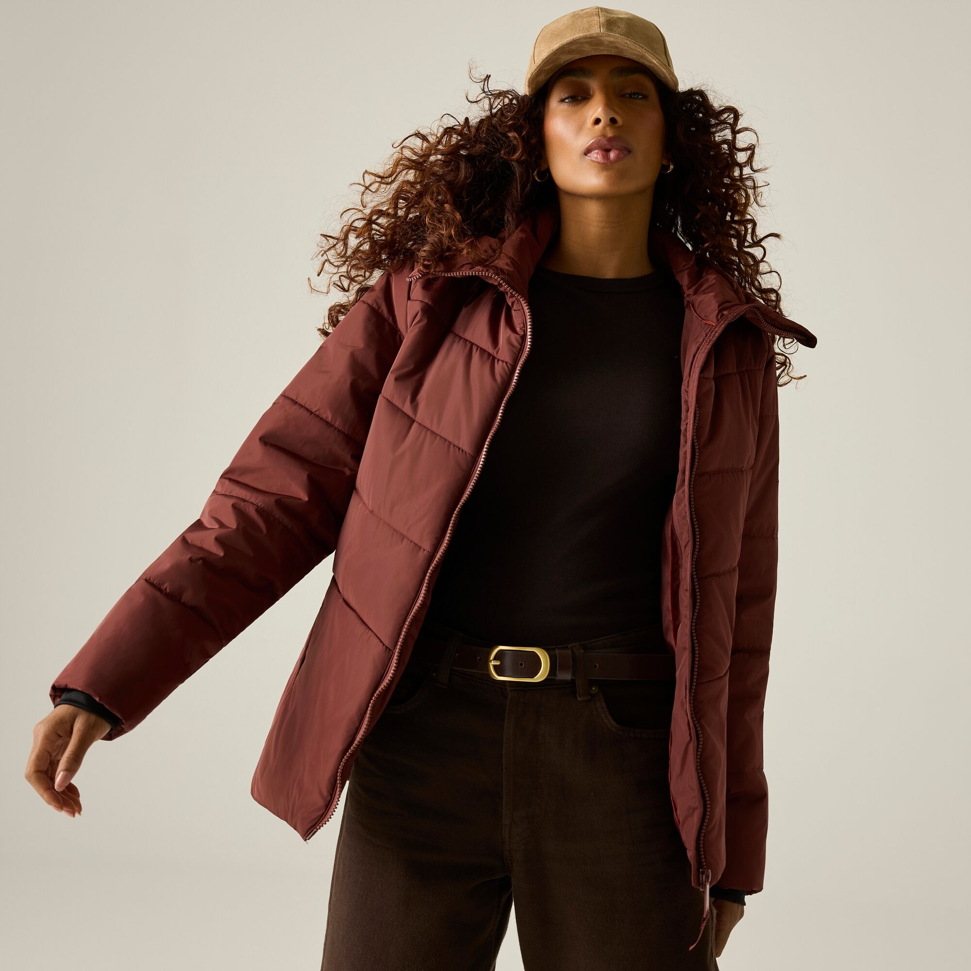 Regatta Regatta Kurtka damska ocieplana Olina Szary