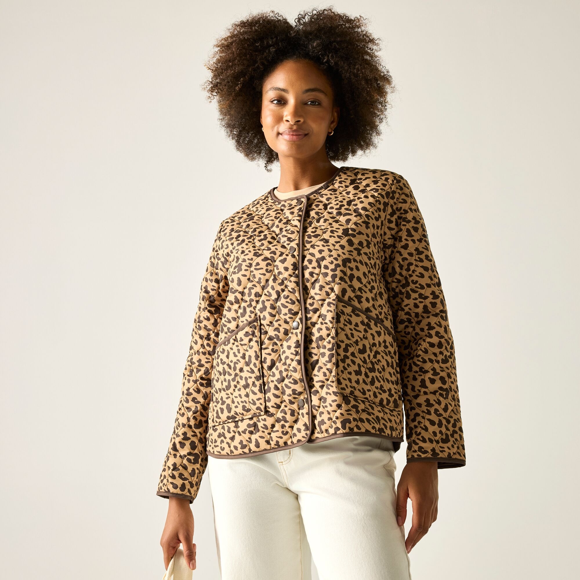 Regatta Kurtka damska pikowana Mira Brązowy