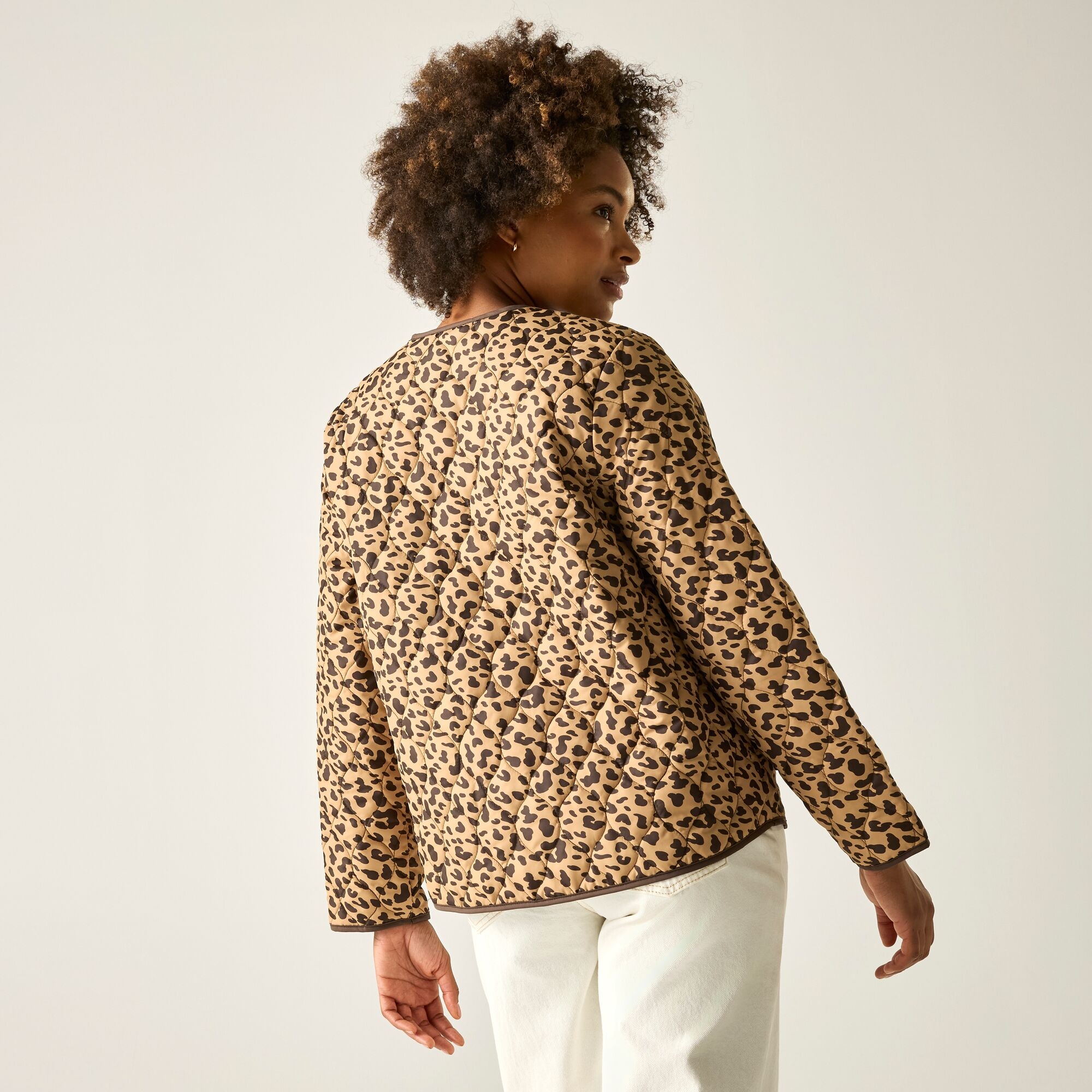 Regatta Kurtka damska pikowana Mira Brązowy