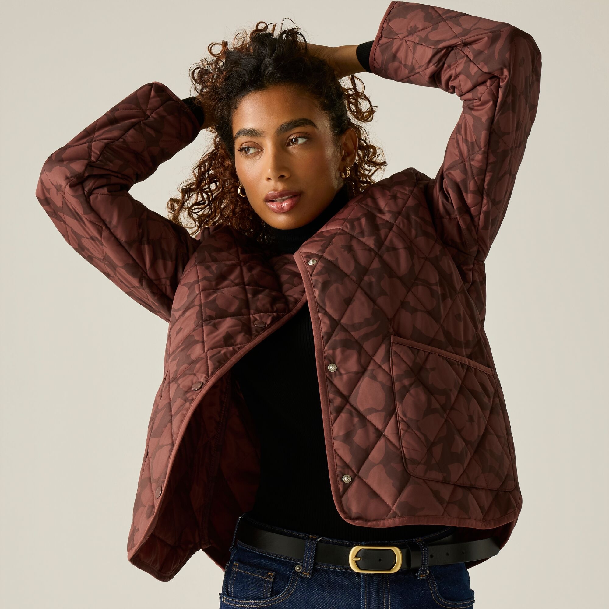 Regatta Women's Maia Quilted Jacket - Red Size 12