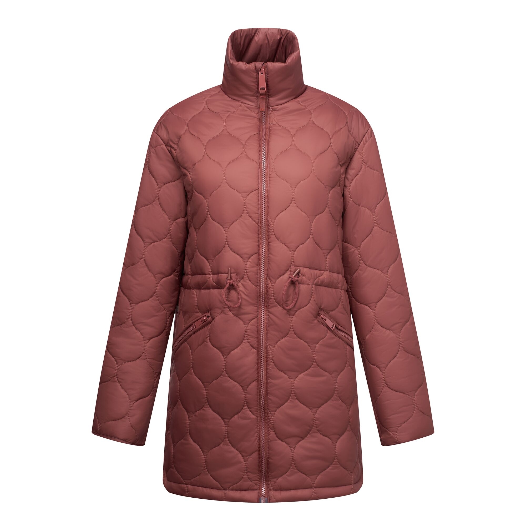 Regatta Women's Onion Quilted Gaia Jacket in Dark Red | Size: 18 - Image 4