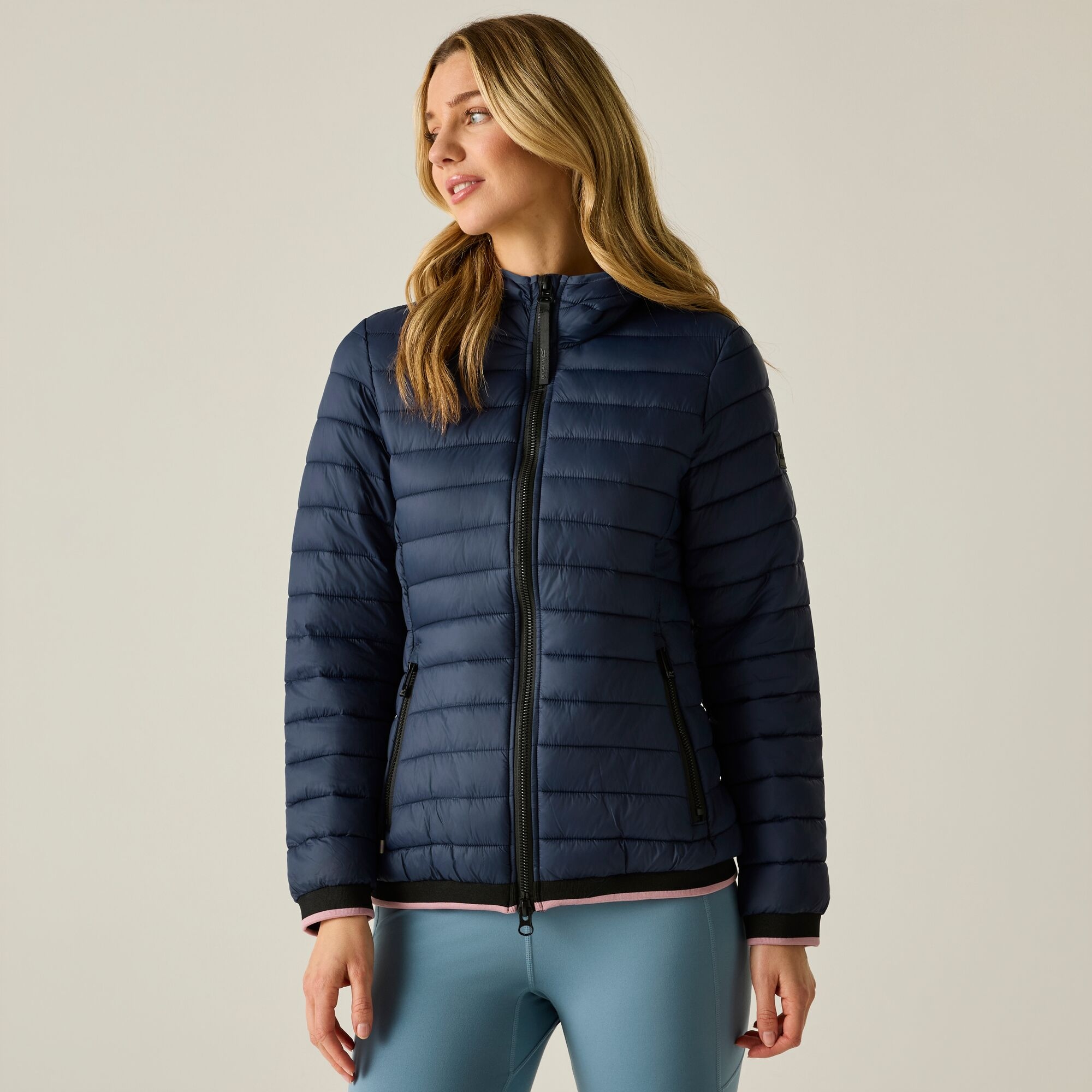 Regatta Women's Haile Padded Jacket - Blue Size 10