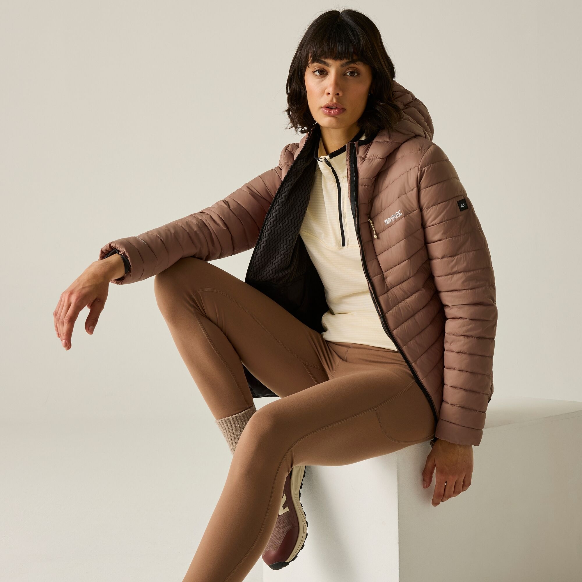 Regatta Women's Brown Lightfell Insulated Jacket in Size 14, Sports Direct - Image 5