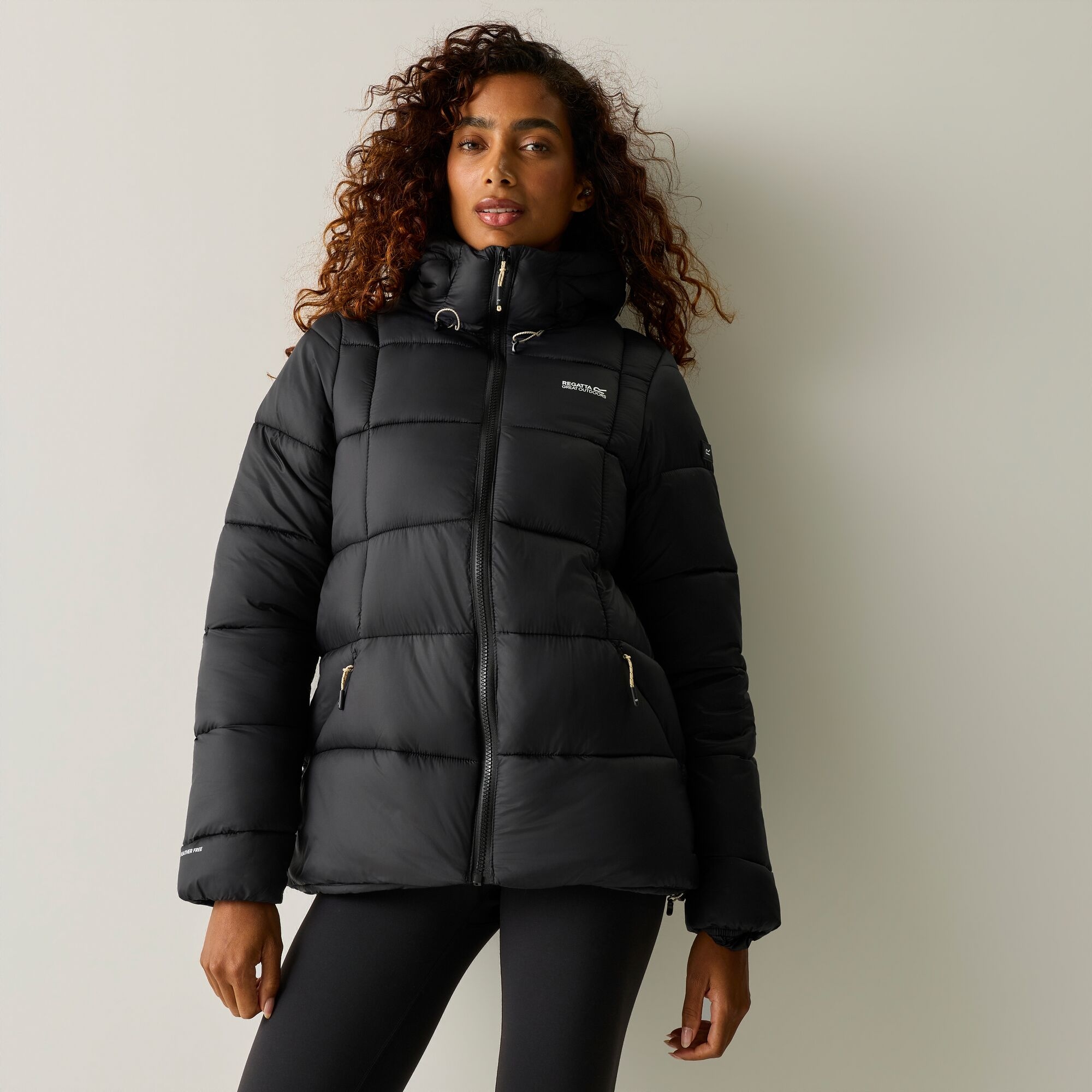 Regatta Women's Eyre Insulated Jacket - Black - 14 - Image 2