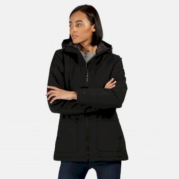 Women's Bergonia II Waterproof Insulated Hooded Jacket Black