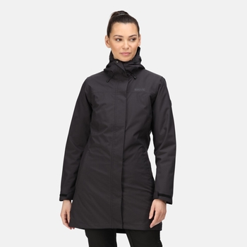Regatta Womens Denbury II 3-In-1 Waterproof Breathable Insulated Walking Jacket - grey Ash