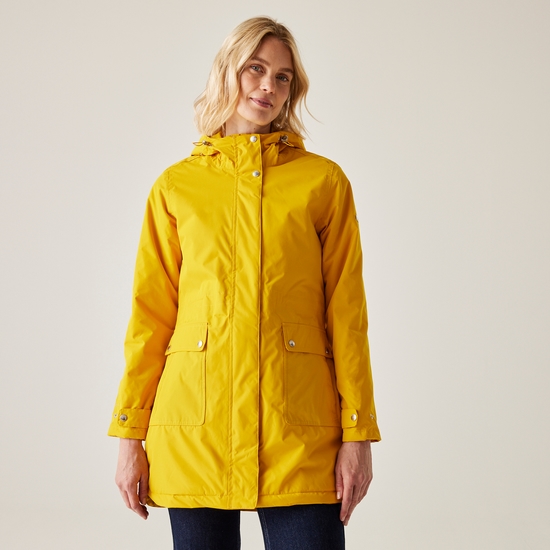 Women's Sabinka Fur Trim Parka Jacket Sunset