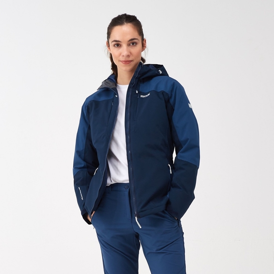 Womens Highton Stretch Padded Jacket II Admiral Navy