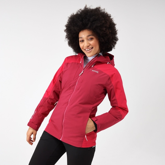 Womens Highton Stretch Padded Jacket II Berry Pink Pink Potion