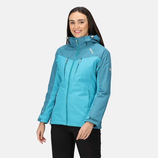 Women's Winter Calderdale Waterproof Jacket Pagoda Blue Dragonfly