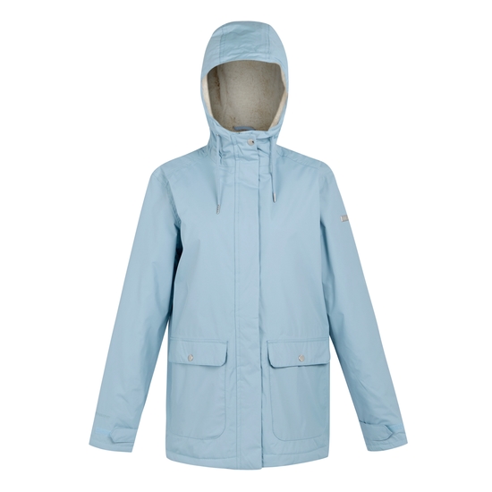 Broadia Femme Veste imperméable Bleu