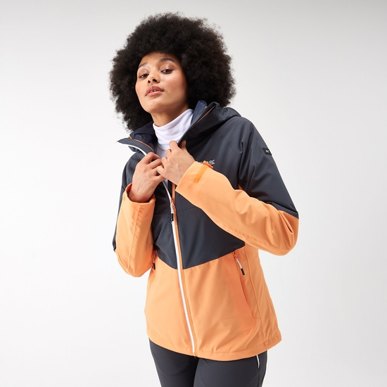Women's Wentwood VIII 3 in 1 Jacket Apricot Crush Seal Grey