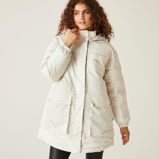 Christian Lacroix - Women's Cailar Longline Waterproof Jacket Pearl Print