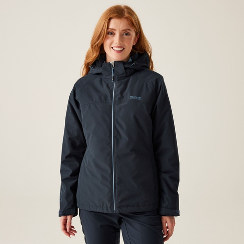 Women s Helfa Insulated Quilted Jacket Black Regatta IE