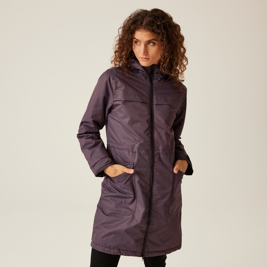 Romine II wasserdichter Parka für Damen Lila