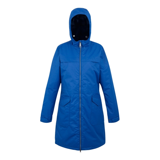 Romine II wasserdichter Parka für Damen Blau