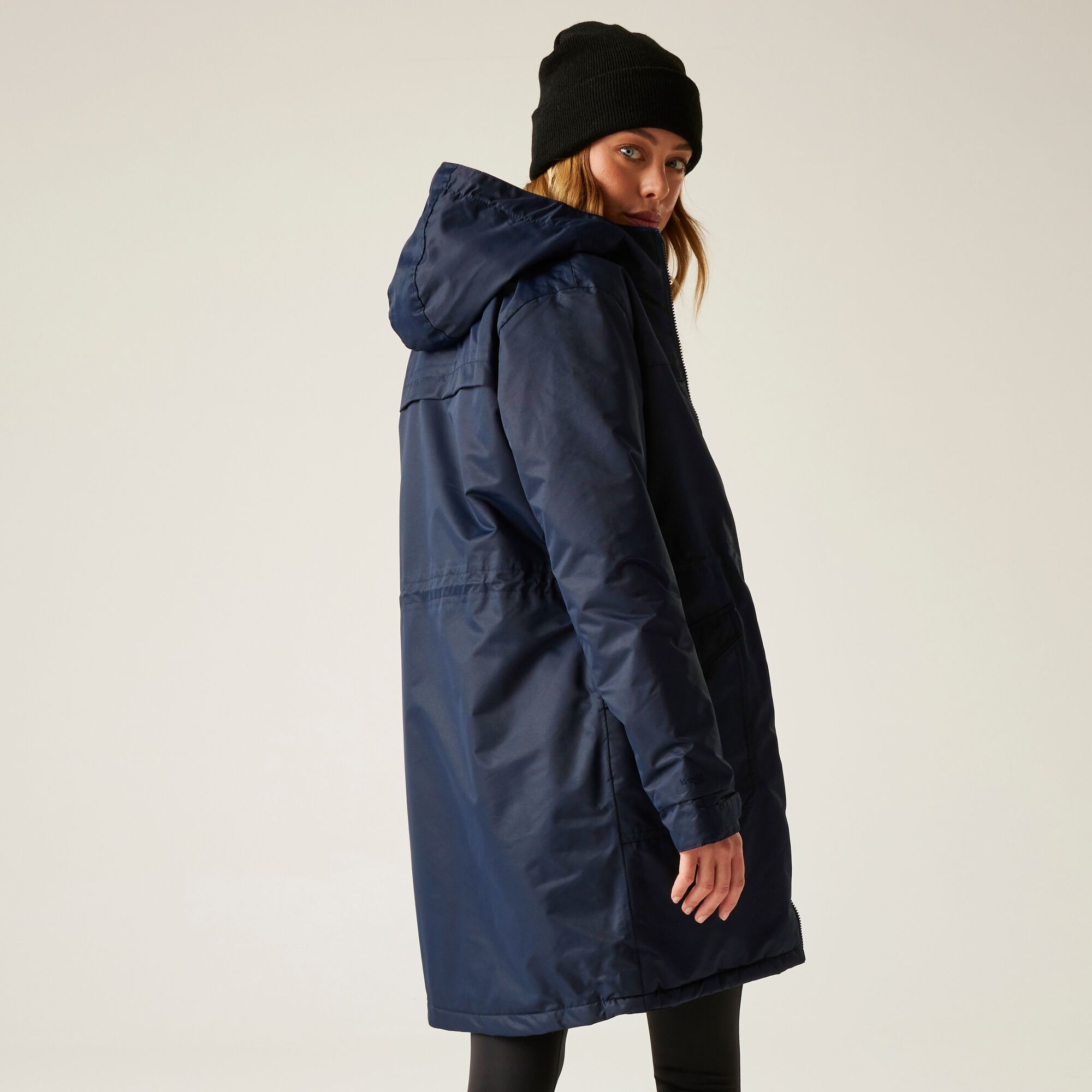 Regatta Kurtka damska parka ocieplana przeciwdeszczowa Romine II Granatowy
