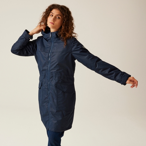 Women s Blanchet II Waterproof Insulated Jacket Navy Regatta UK