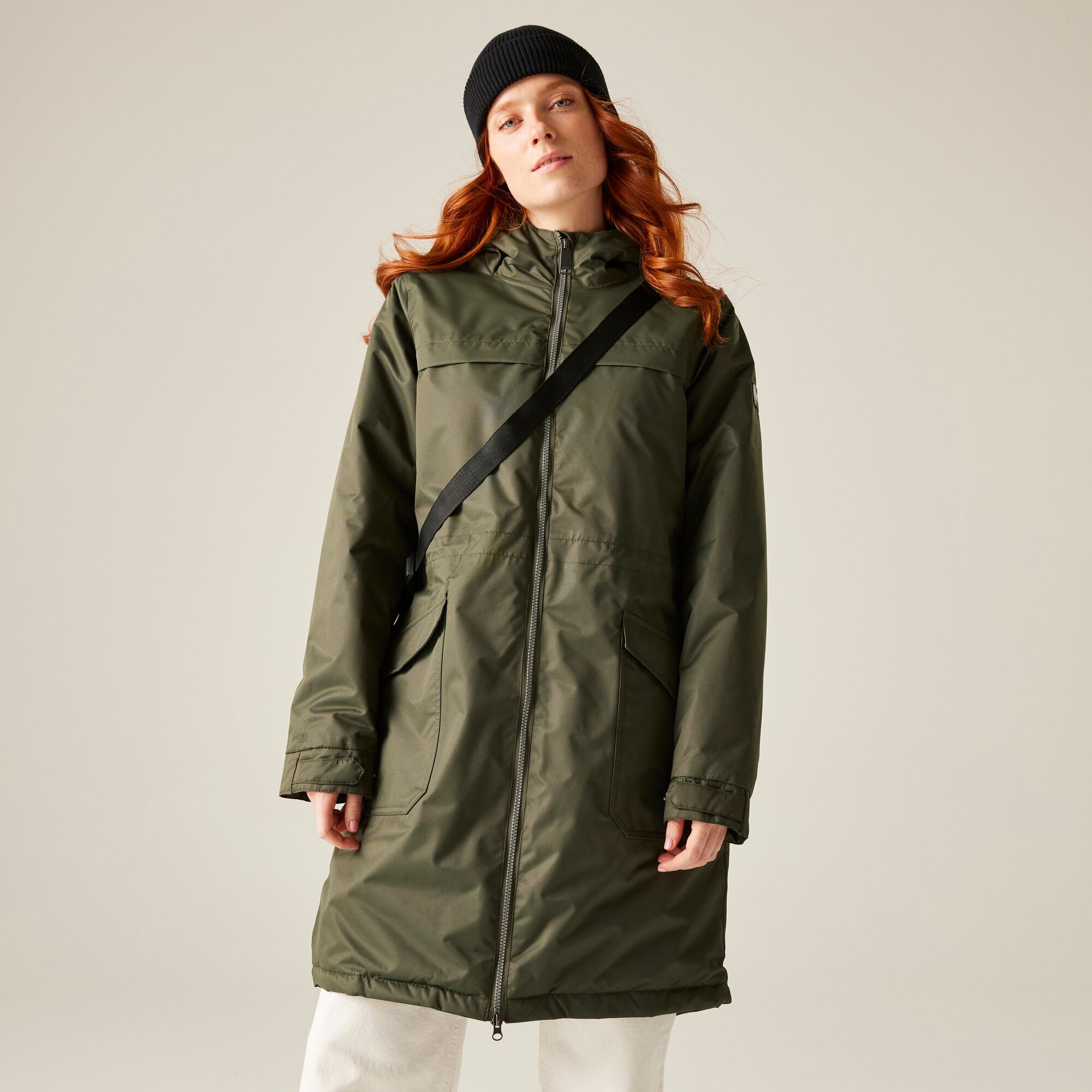 Regatta Kurtka damska parka ocieplana przeciwdeszczowa Romine II Zielony