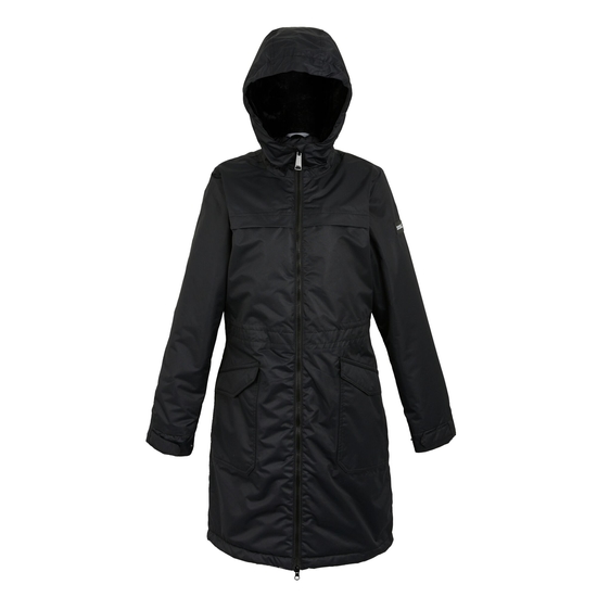 Veste parka imperméable Romine II pour femme Noir