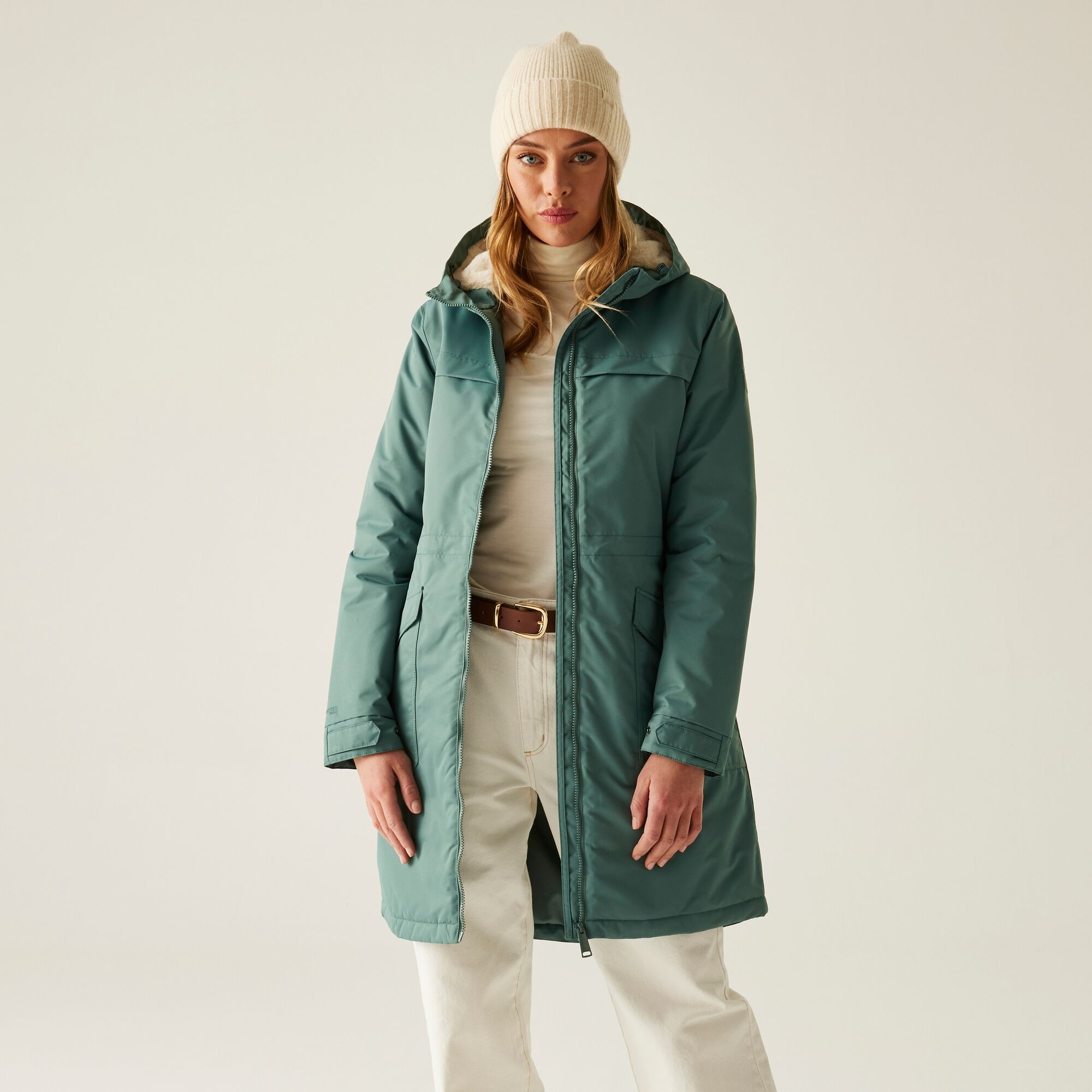 Regatta Kurtka damska parka ocieplana przeciwdeszczowa Romine II Zielony