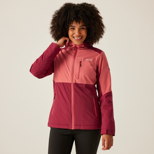 Women's lumexia ii waterproof insulated parka jacket rumba red outlet