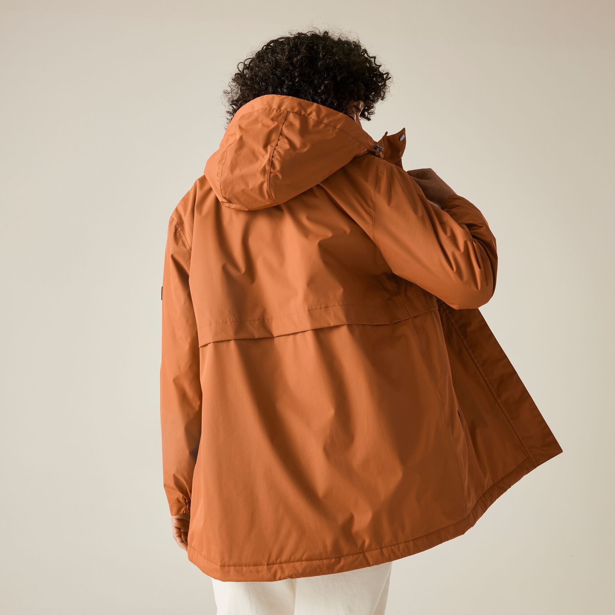 Regatta Kurtka damska przejściowa ocieplana przeciwdeszczowa Brielly Brązowy