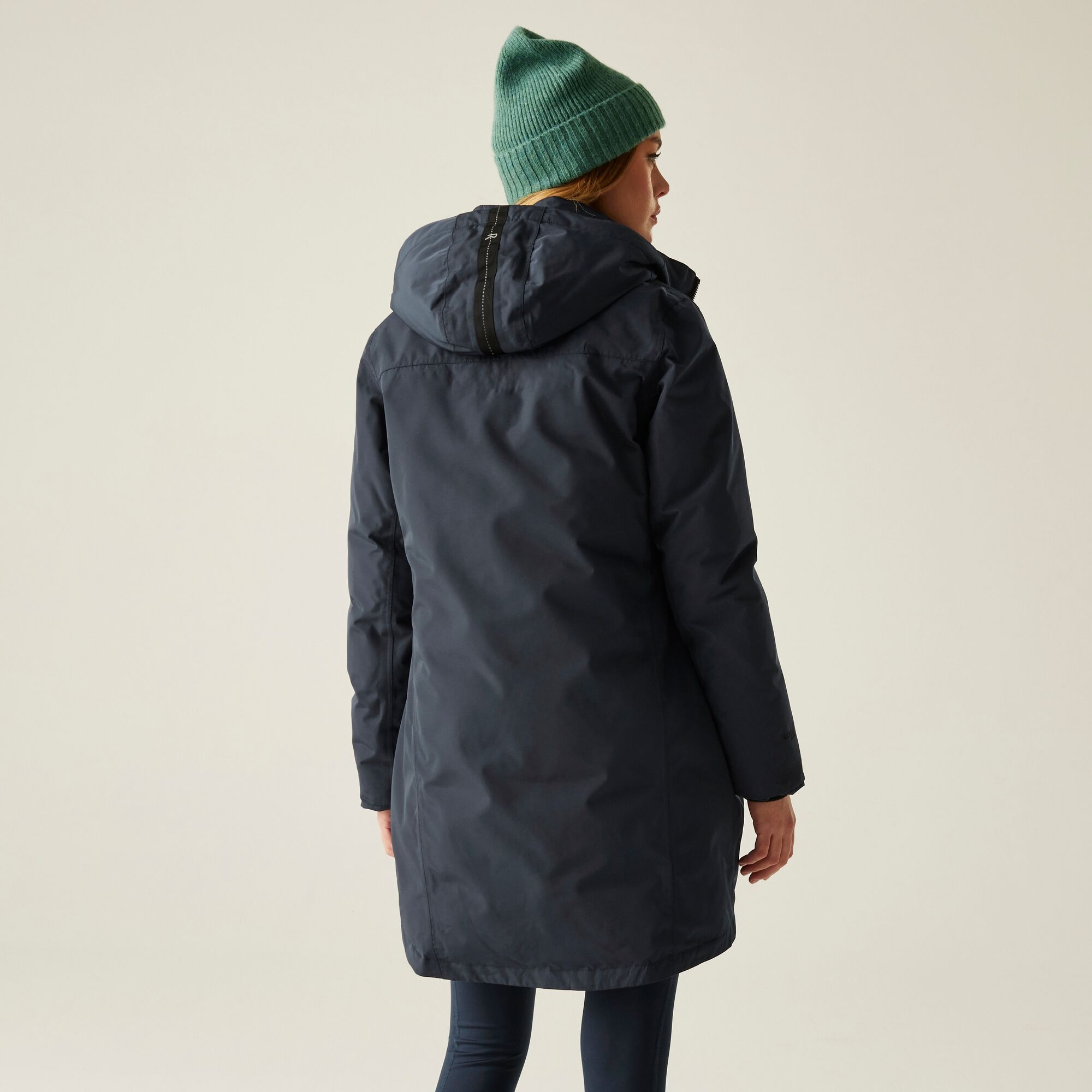 Regatta Płaszcz damski zimowy ocieplany przeciwdeszczowy Marron Niebieski