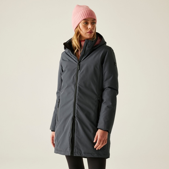 Women's Marron Waterproof Insulated Jacket