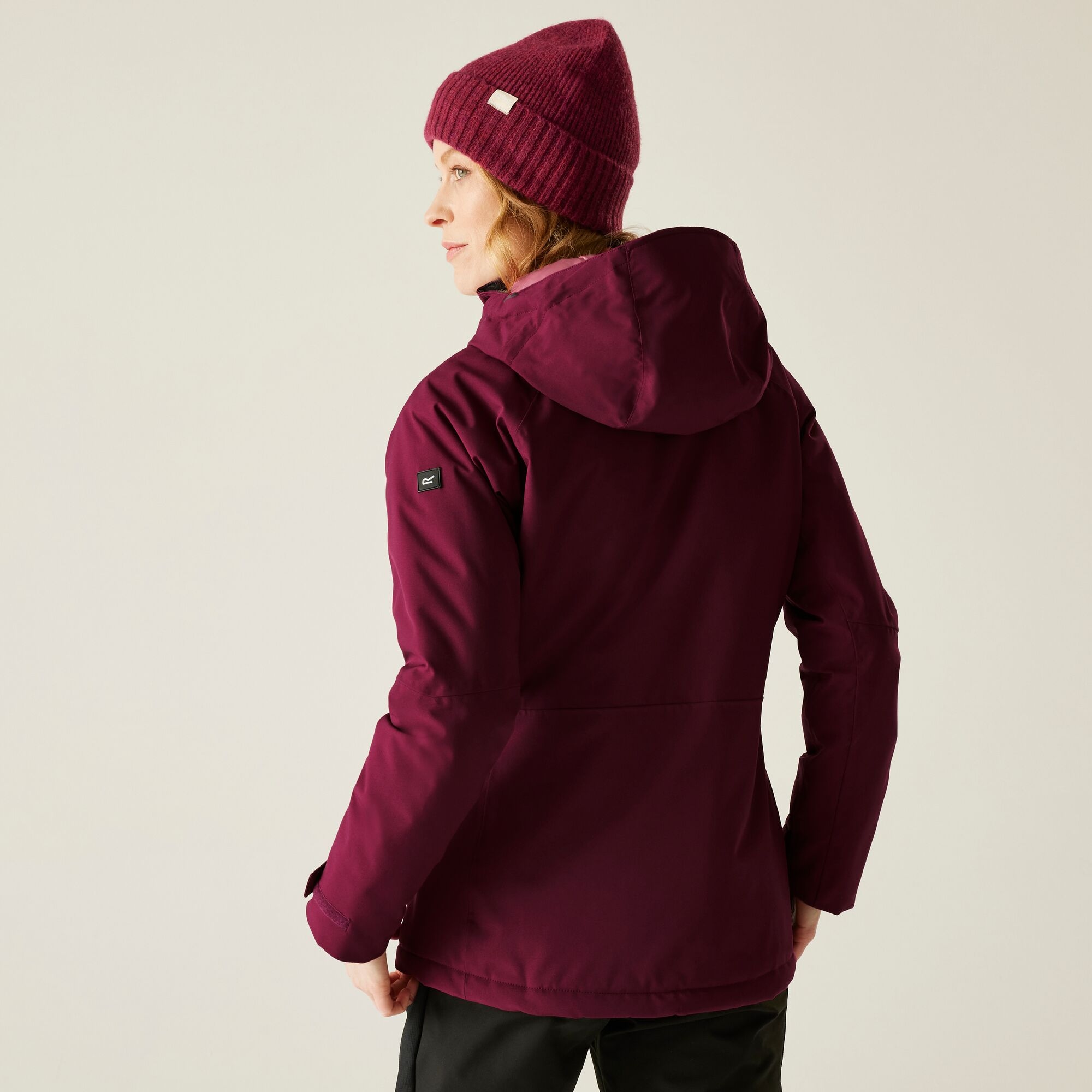 Regatta Kurtka damska przejściowa ocieplana Highton Stretch Burgundowy
