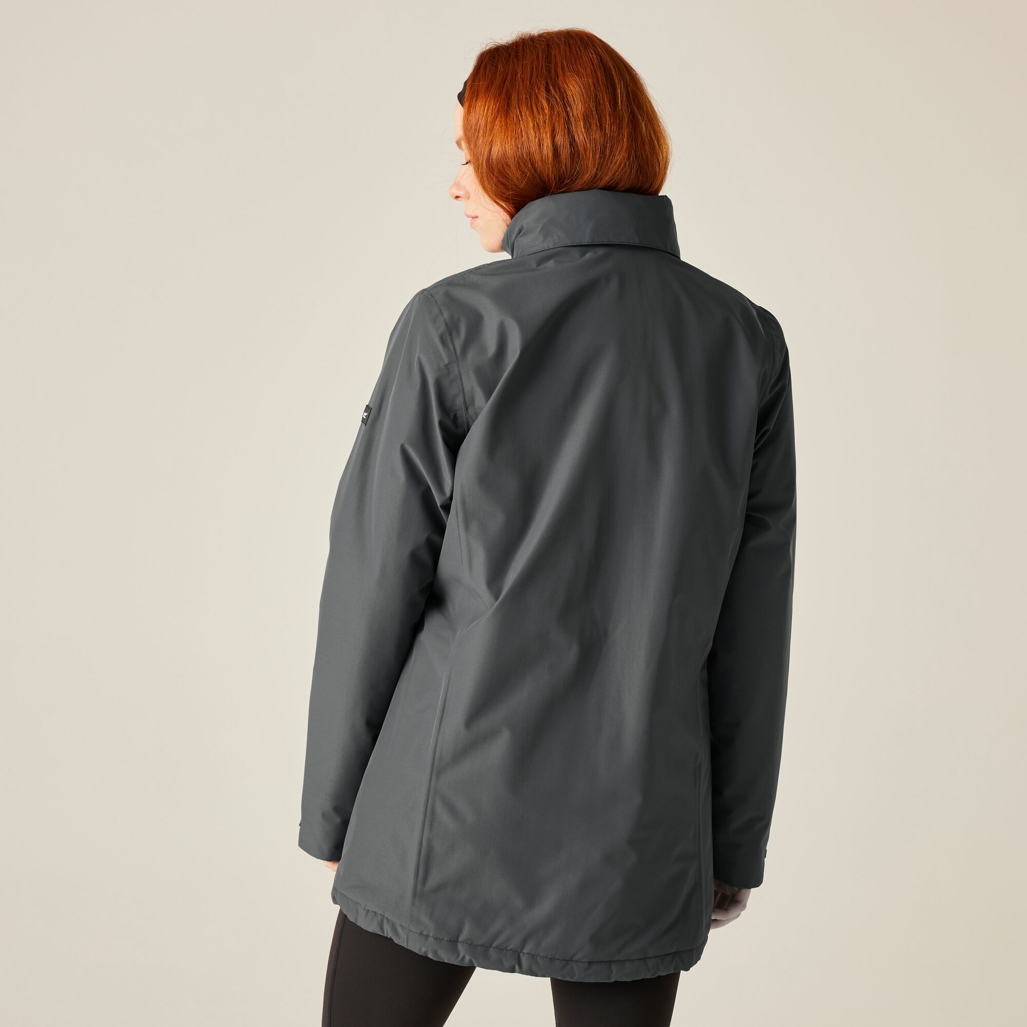 Regatta Kurtka damska przejściowa ocieplana przeciwdeszczowa Tamlin Szary