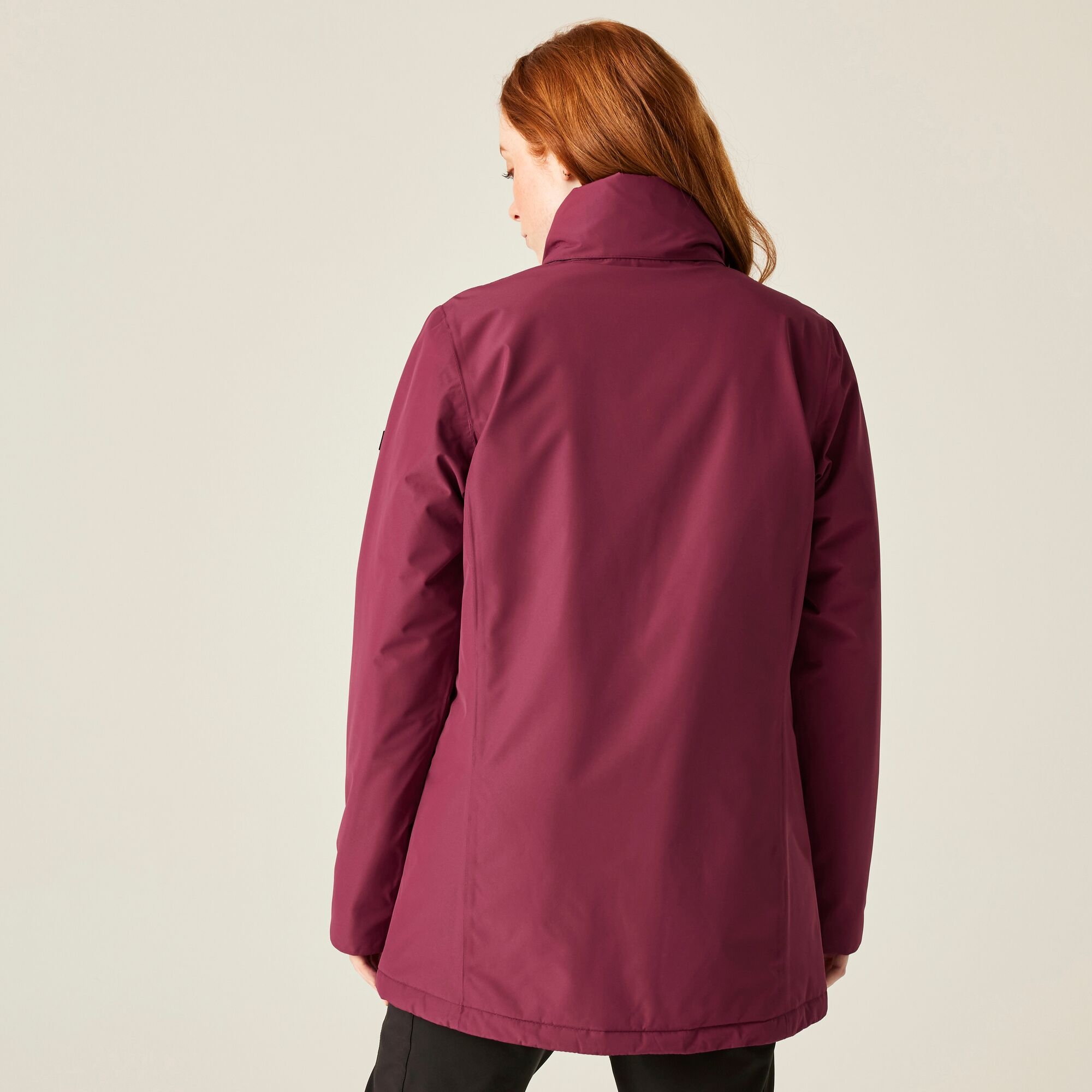Regatta Kurtka damska przejściowa ocieplana przeciwdeszczowa Tamlin Burgundowy