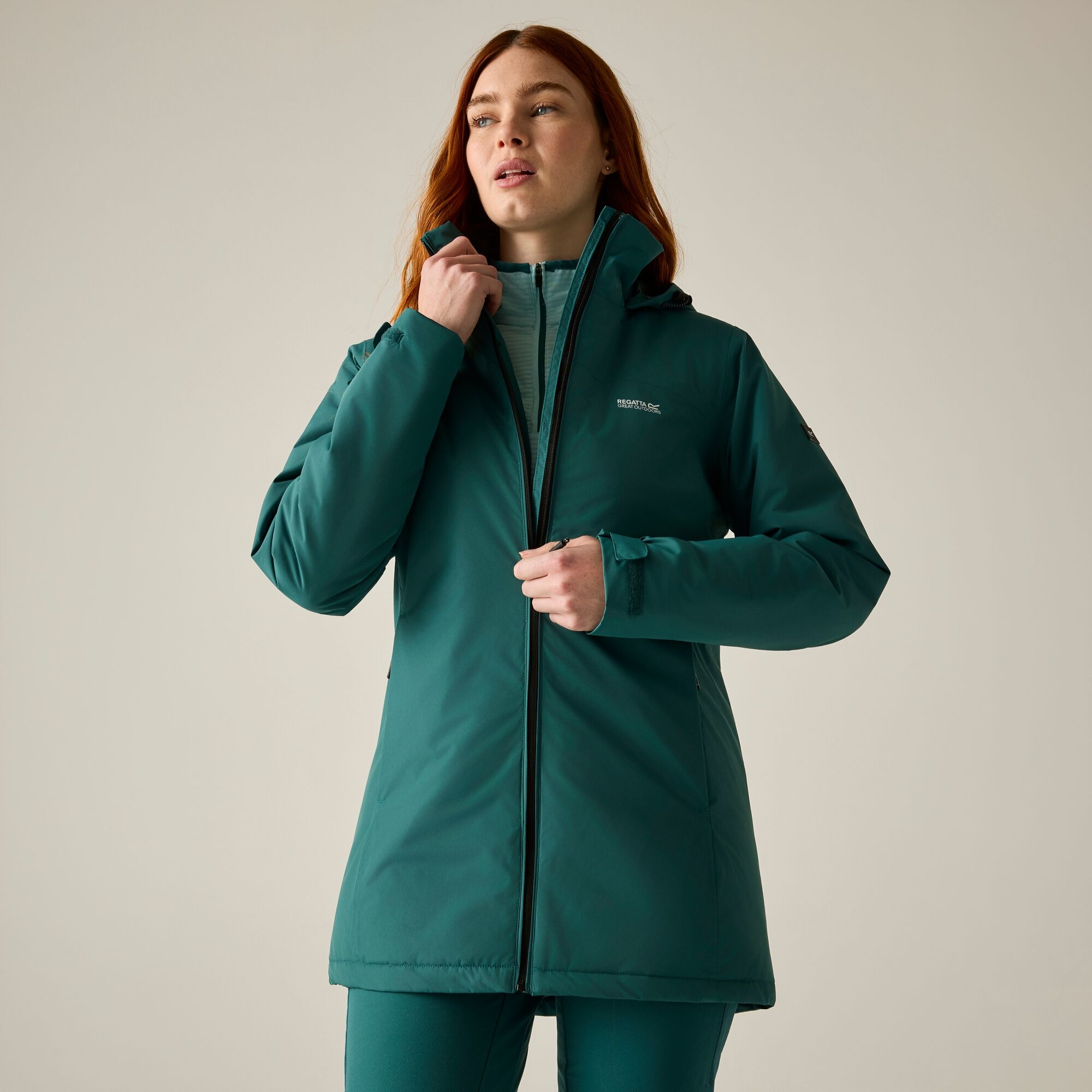 Regatta Women's Waterproof Tamlin Insulated Jacket - Green Size 26