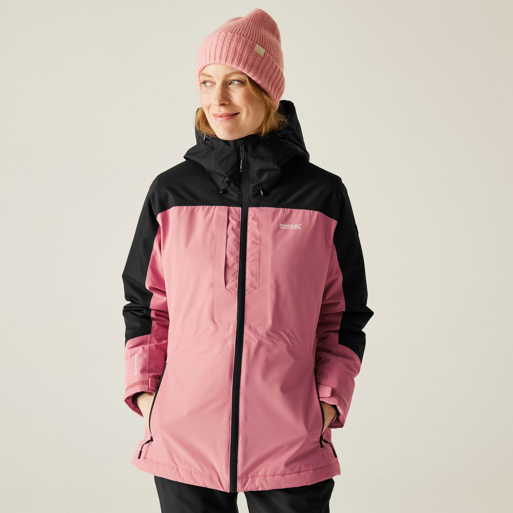 Regatta Waterproof Maldeine Insulated Jacket Size: 12 Women's Pink