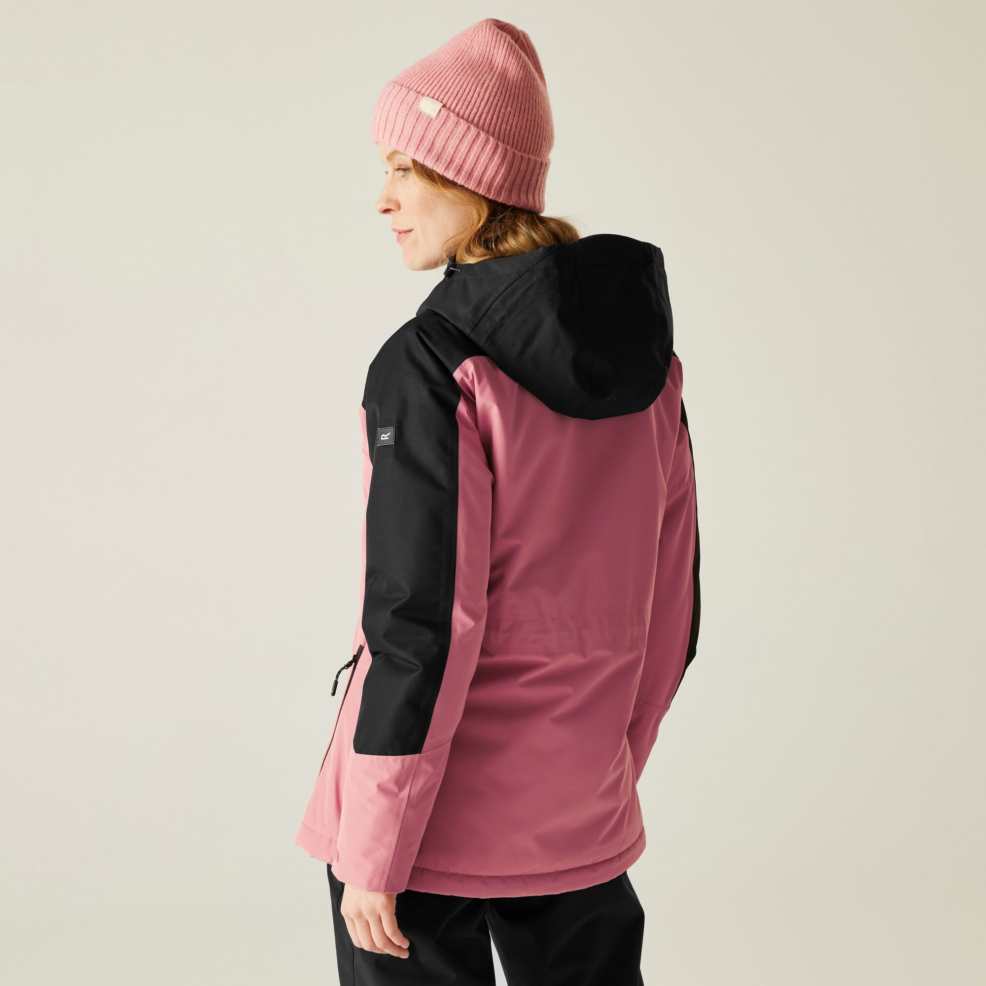 Regatta Kurtka damska przejściowa ocieplana przeciwdeszczowa Maldeine Różowy