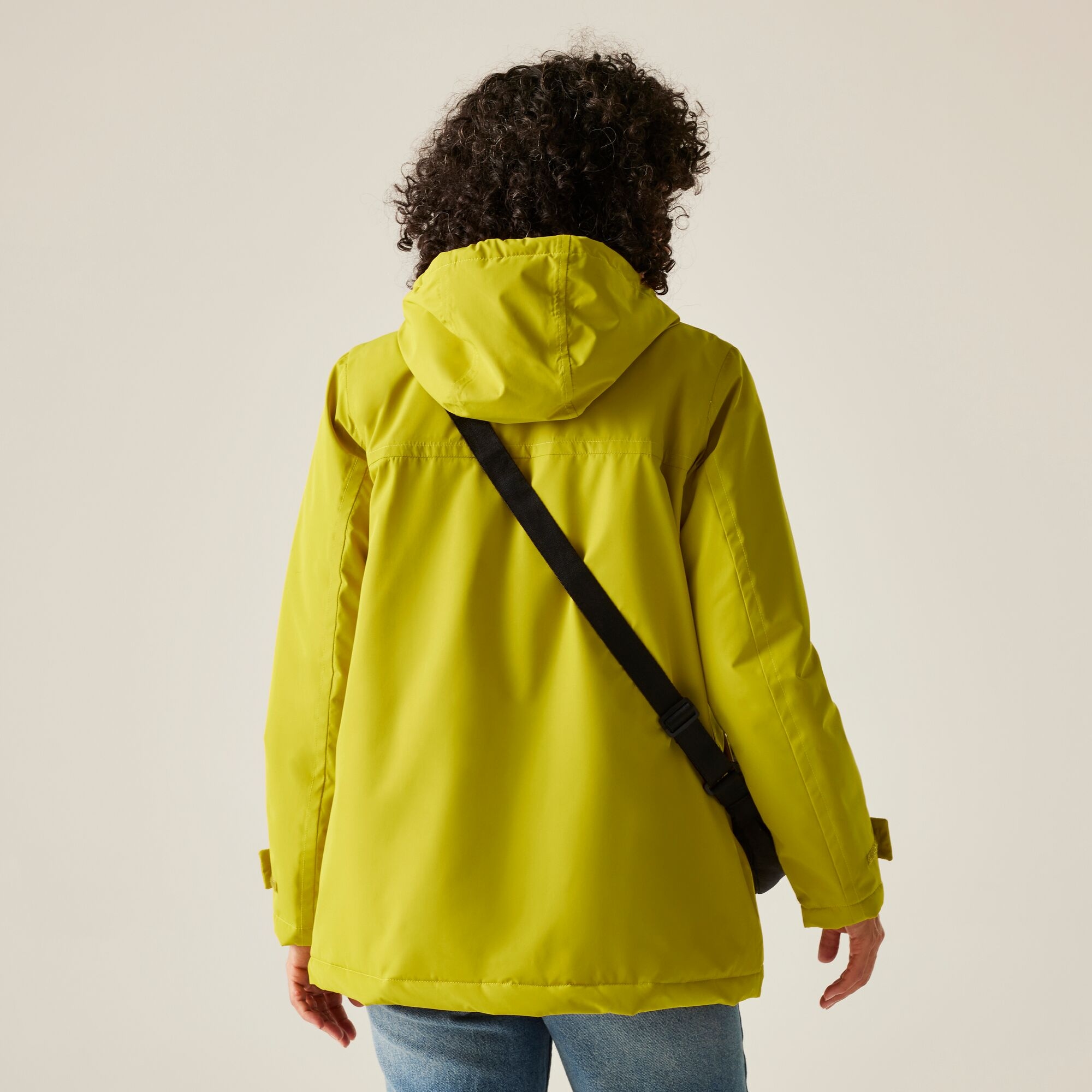 Orla Kiely - Kurtka damska przeciwdeszczowa Mid Żółty