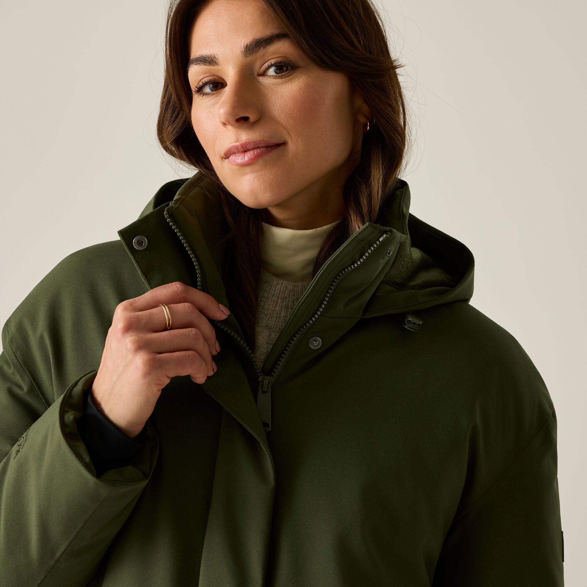 Regatta Women's Green Janna Insulated Coat - Image 5